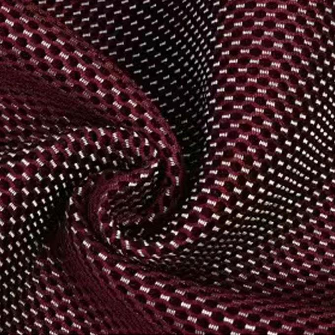 320 - 400GSM 3D Mesh Material Polyester Mesh Material For Suit Luggage 2