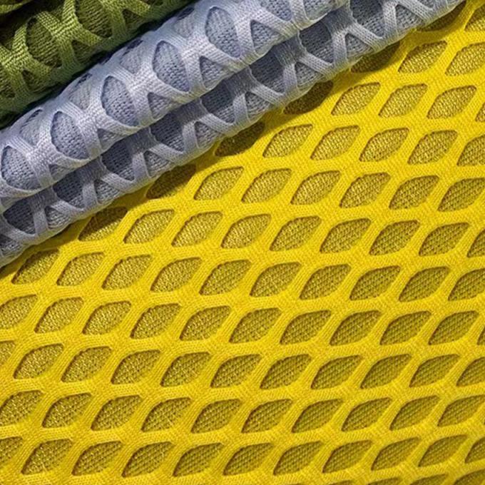 2mm Breathable Air Mesh Material Stretchable 100% Polyester Air Mesh Fabric 0