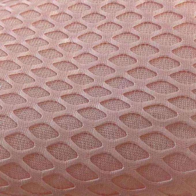 2mm Breathable Air Mesh Material Stretchable 100% Polyester Air Mesh Fabric 1
