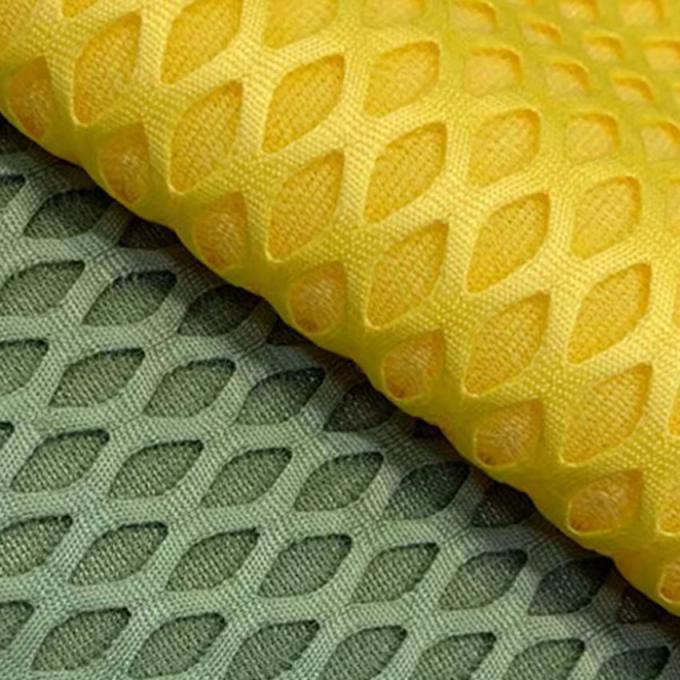 2mm Breathable Air Mesh Material Stretchable 100% Polyester Air Mesh Fabric 2
