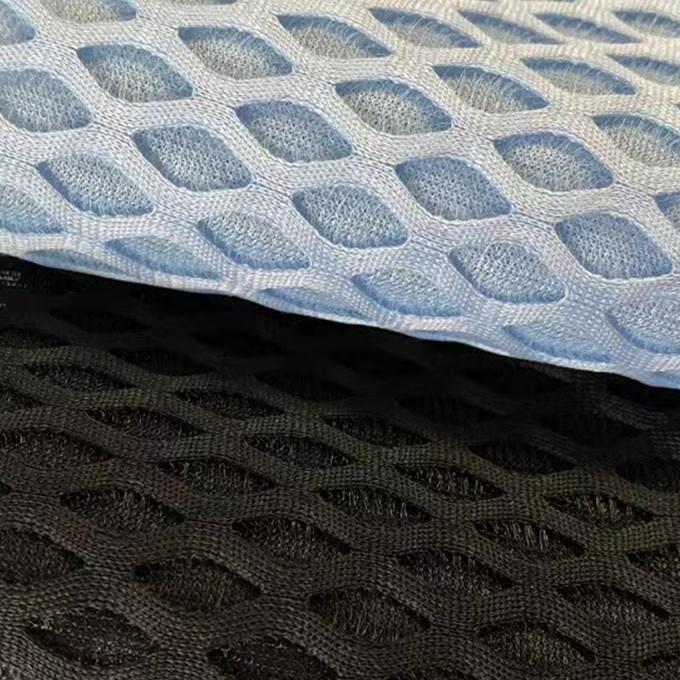 2mm Breathable Air Mesh Material Stretchable 100% Polyester Air Mesh Fabric 3