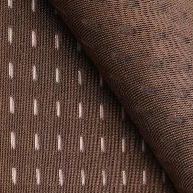 Knitted Breathable 3D Mesh Fabric Polyester Air Mesh Fabric High Flexibility For Shoes 0