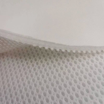 Good price 3d Warp Knitting Breathable Polyester Mesh Fabric 3mm 280gsm For Unisex online