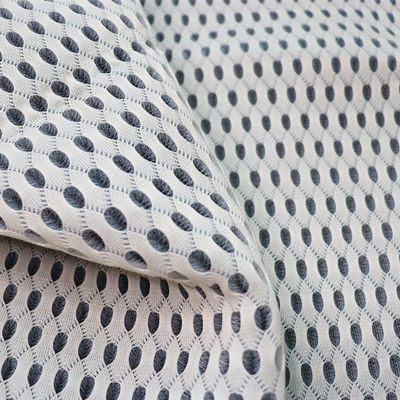 Good price 3mm 3d Spacer Fabric 50in To 60in Black Colored Yarn Breathable Mesh Material online