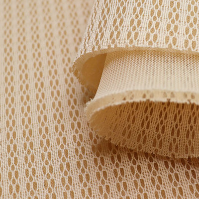 Good price Knitted Grey Polyester Mesh Space Mesh Fabric 3mm For Seat Back online