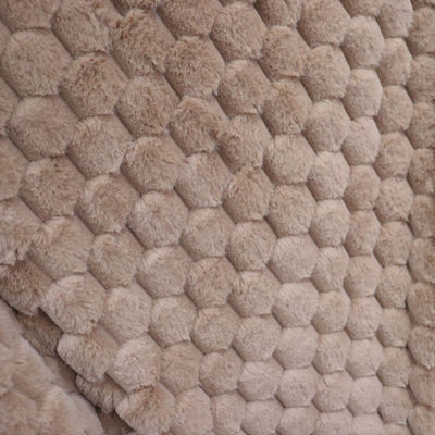 Good price Coral Fleece Luxury Faux Fur Throws Large Faux Fur Blanket Double Sided For Winter online
