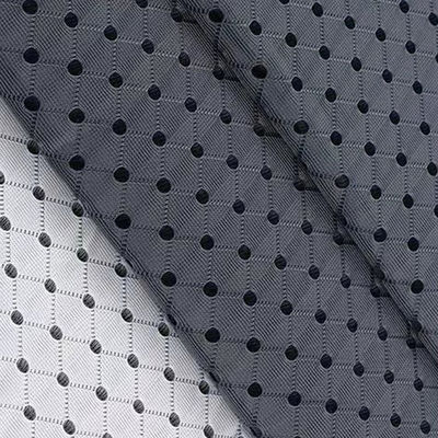 Good price 3mm 3d Spacer Fabric 50in To 60in Black Colored Yarn Breathable Mesh Material online