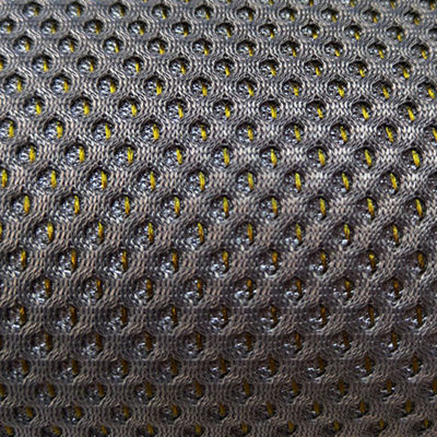 Good price 100% Polyester 3D Spacer Mesh 390 - 460GSM Moisture Absorbent Knitted Mesh Fabric online