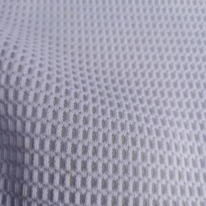 Cotton Airmesh 3d Space Fabric 2mm Knitted Breathable Mesh Fabric For Blankets Throws 3