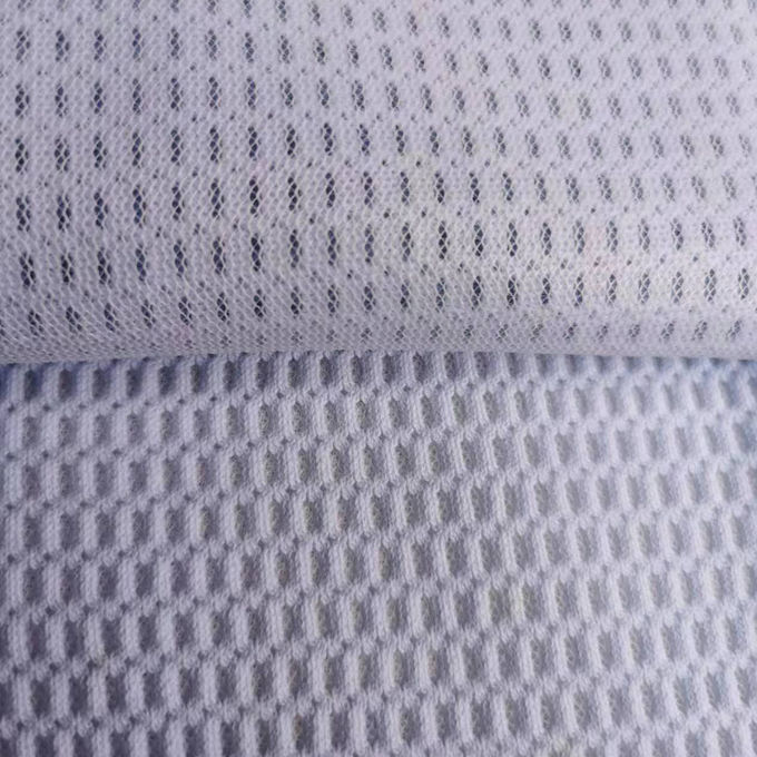 Cotton Airmesh 3d Space Fabric 2mm Knitted Breathable Mesh Fabric For Blankets Throws 1