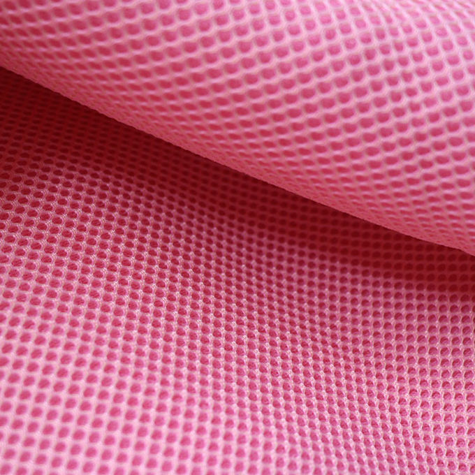 250GSM 2mm Dual Color Spacer Mesh Fabric Breathable Air Mesh 200×200 0
