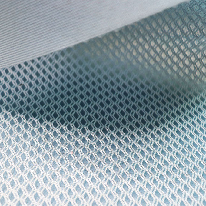3mm Footwear Air Mesh Material Sports Apparel Poly Mesh Fabric 280gsm 0