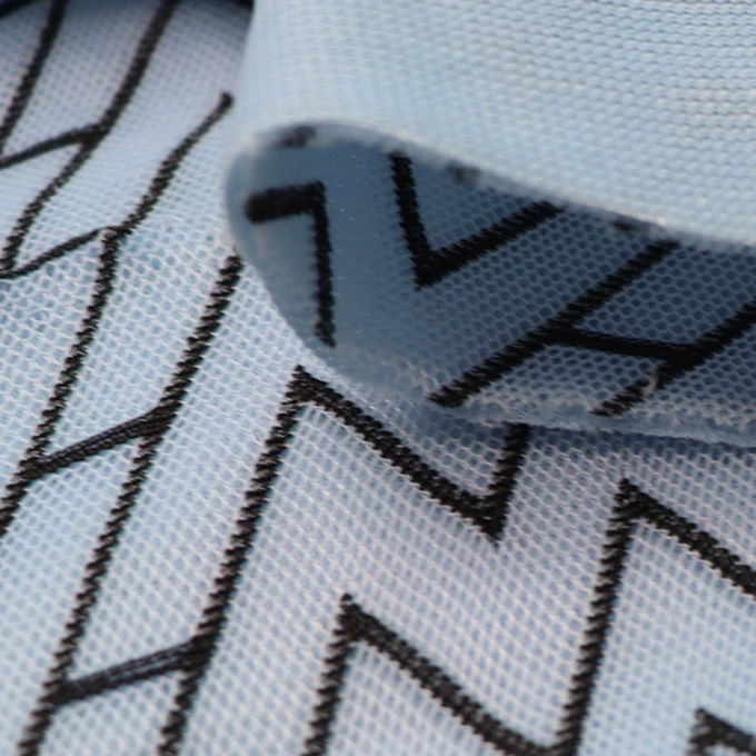 Dual Color 3D Spacer Mesh Lower Stretchable Airmesh Polyester Athletic Mesh Fabric 1