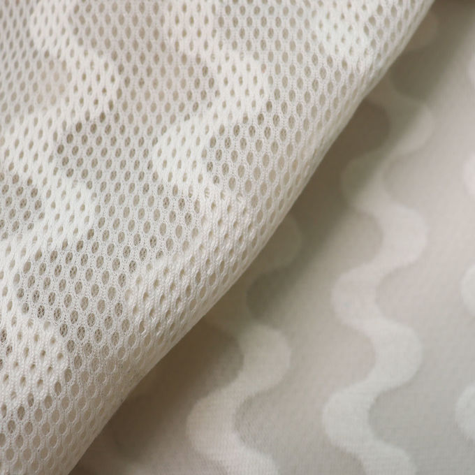 Jacquard Tearproof 3D Mesh Material Recycled Polyester Mesh 3mm 2