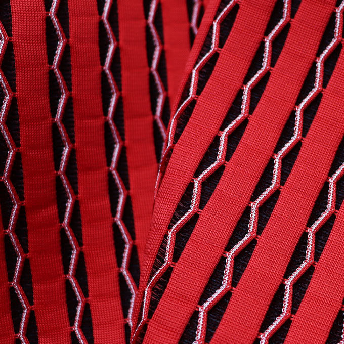 Seat Back 450gsm Air Mesh Fabric 100% Heavy Duty Polyester Mesh Fabric 2