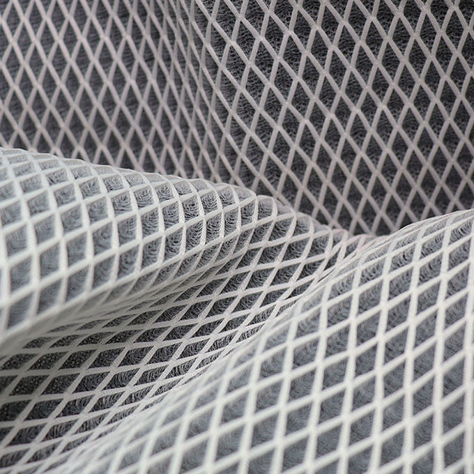 Black 2mm Spacer Mesh Fabric High Breathability Air Filter Mesh Fabric 1