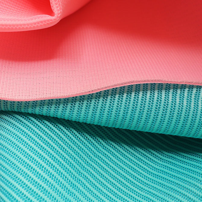 Moisture Absorbent Air Mesh Fabric 3mm Polyester Mesh Material 0.5mm - 6mm 1