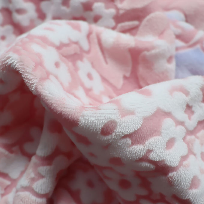 Polyester Coral Fleece Blanket Double Sided Faux Fur Bed Throw Ghost Blanket 5