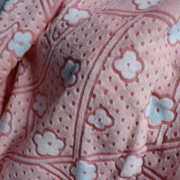 Polyester Coral Fleece Blanket Double Sided Faux Fur Bed Throw Ghost Blanket 3