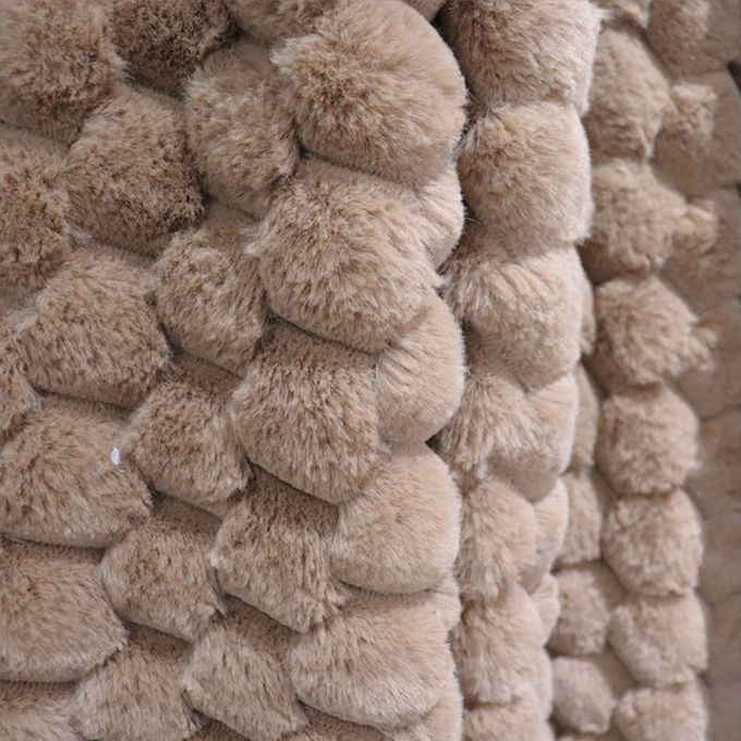 Coral Fleece Luxury Faux Fur Throws Large Faux Fur Blanket Double Sided For Winter 3