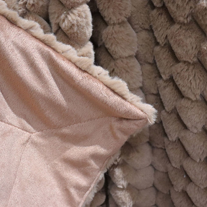 Coral Fleece Luxury Faux Fur Throws Large Faux Fur Blanket Double Sided For Winter 2