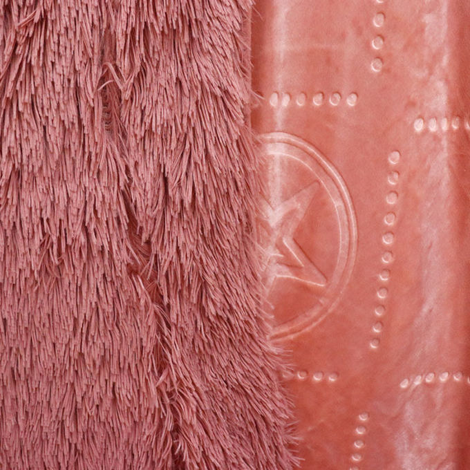 HomeLightweight Faux Fur Throw Blanket High Durability Fluffy Fur Blanket 6