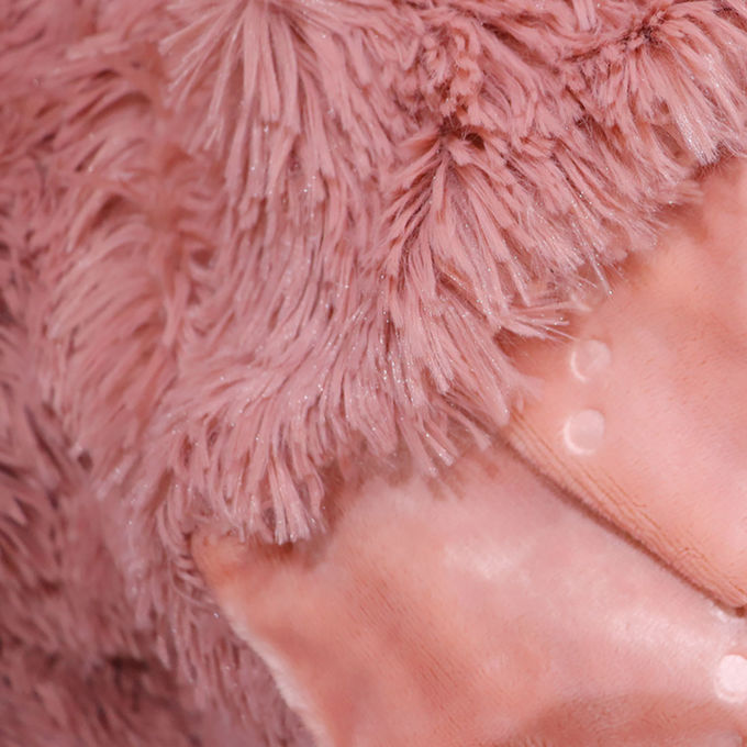 HomeLightweight Faux Fur Throw Blanket High Durability Fluffy Fur Blanket 5