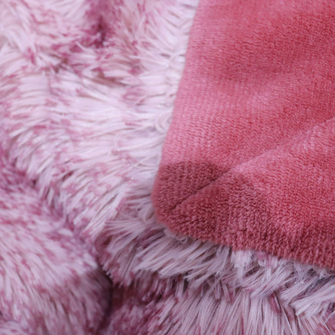 HomeLightweight Faux Fur Throw Blanket High Durability Fluffy Fur Blanket 3