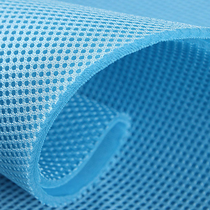 3mm 100 Polyester Mesh Fabric Knitted Breathable Mesh Fabric For Shoes 4