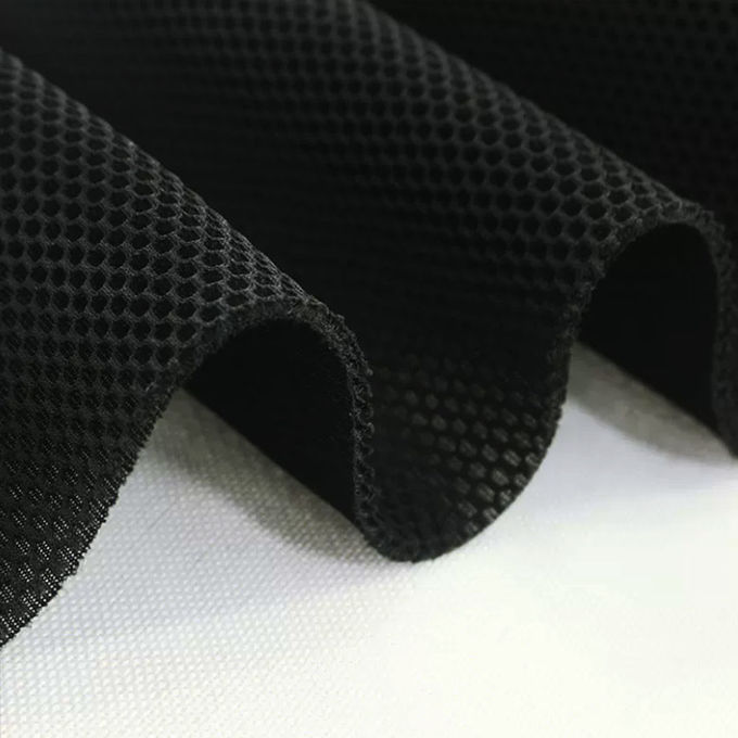 Lower Stretchable Spacer Mesh Fabric Breathable Knitted Mesh Fabric For Beding 4