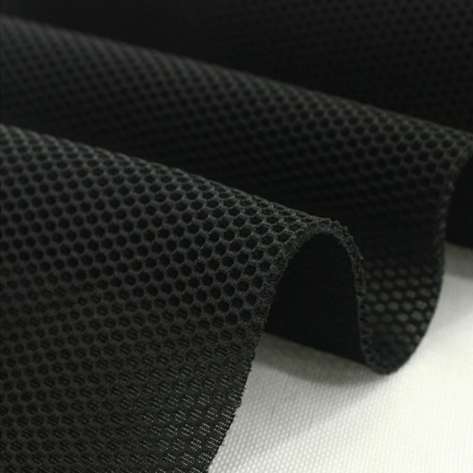 Lower Stretchable Spacer Mesh Fabric Breathable Knitted Mesh Fabric For Beding 1