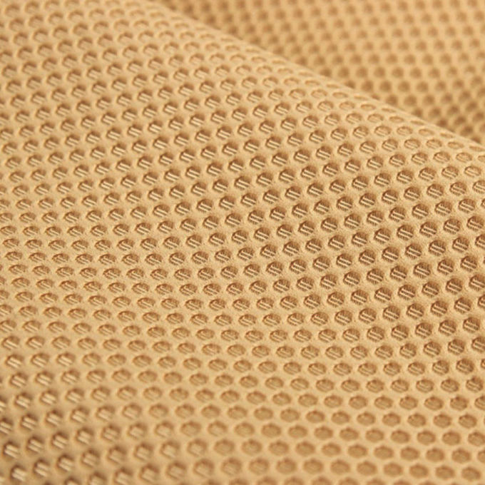 100% Polyester 3D Spacer Mesh 390 - 460GSM Moisture Absorbent Knitted Mesh Fabric 1