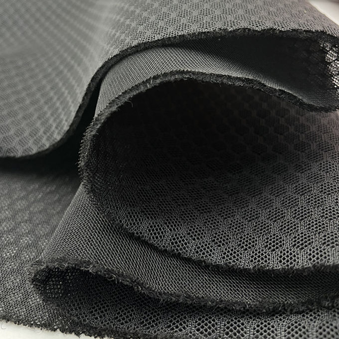 Breathable Air Mesh Material Recycled Polyester Mesh 3mm 57in 400gsm 3