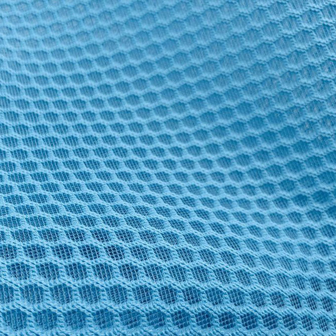 100% Polyester Recycled Polyester Mesh Knitted Airmesh 3D Mesh Material 8