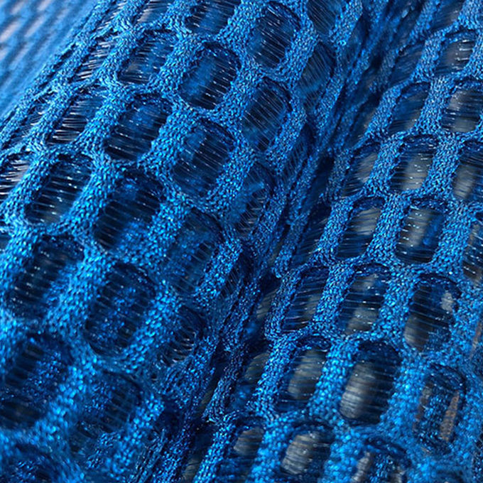 Airmesh Knitted Abrasion Resistant Spacer Mesh Fabric 100% Polyester Double Sided 2