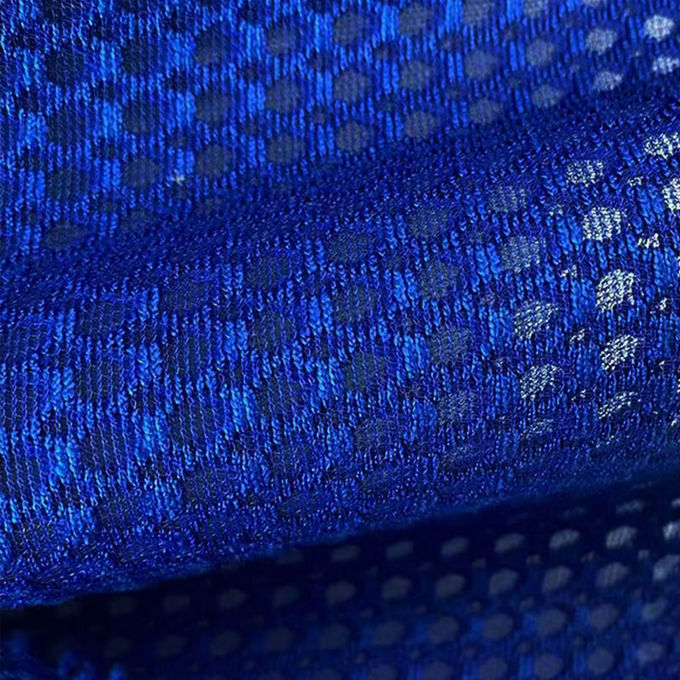 Semi Transparent Polyester Mesh Fabric Mesh Material Fabric 240 - 450GSM 4