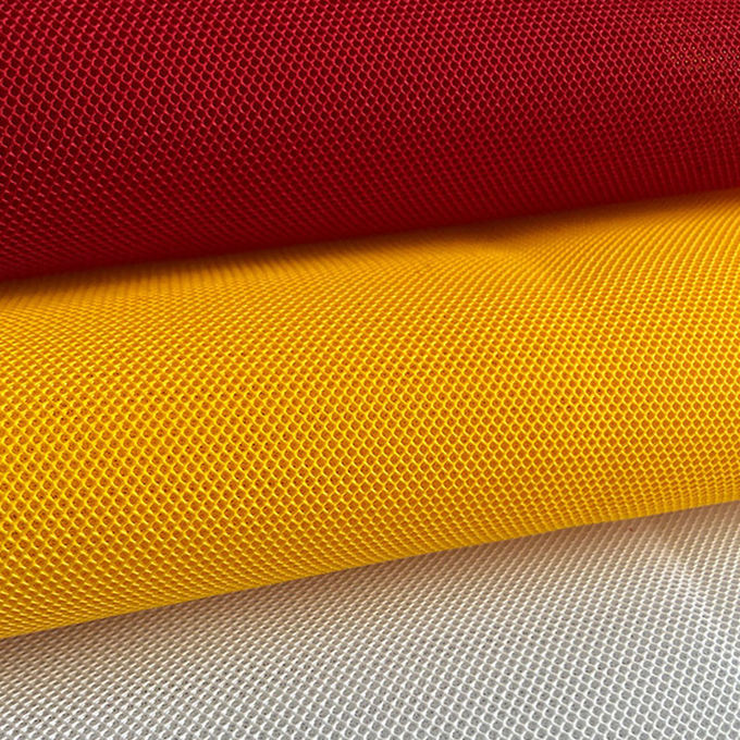3mm 100% 3D Mesh Material Comfort 100 Polyester Mesh Fabric For Bedding 3
