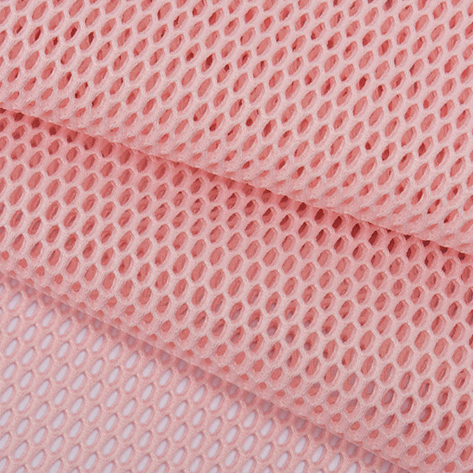 3mm 200GSM Spacer Mesh Fabric 3D Mesh Fabric Tear Resistant 1