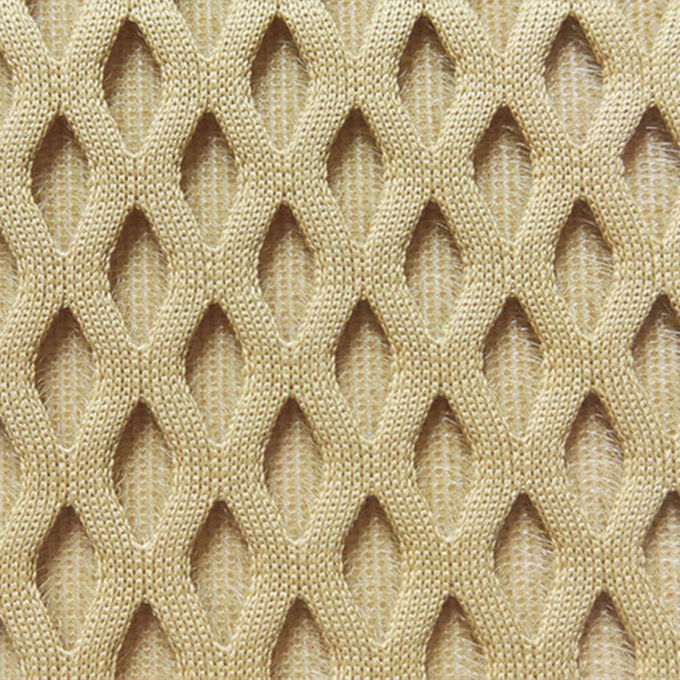 Breathable 100% Polyester Sports Mesh Fabric 3D Mesh Fabric 10MM - 20MM 2