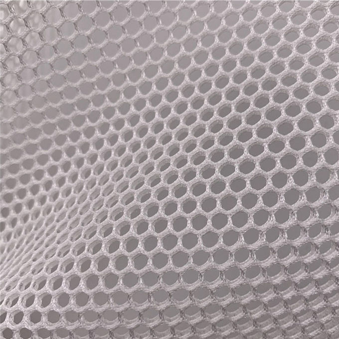 220gsm Water Resistant Air Mesh Fabric Knitted 100 Polyester Mesh For Beding 2