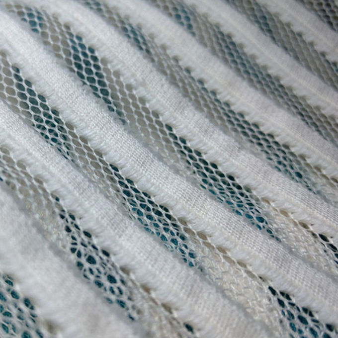 2mm 290gsm Poly Mesh Fabric Breathable Mesh Material 100% Polytester 0