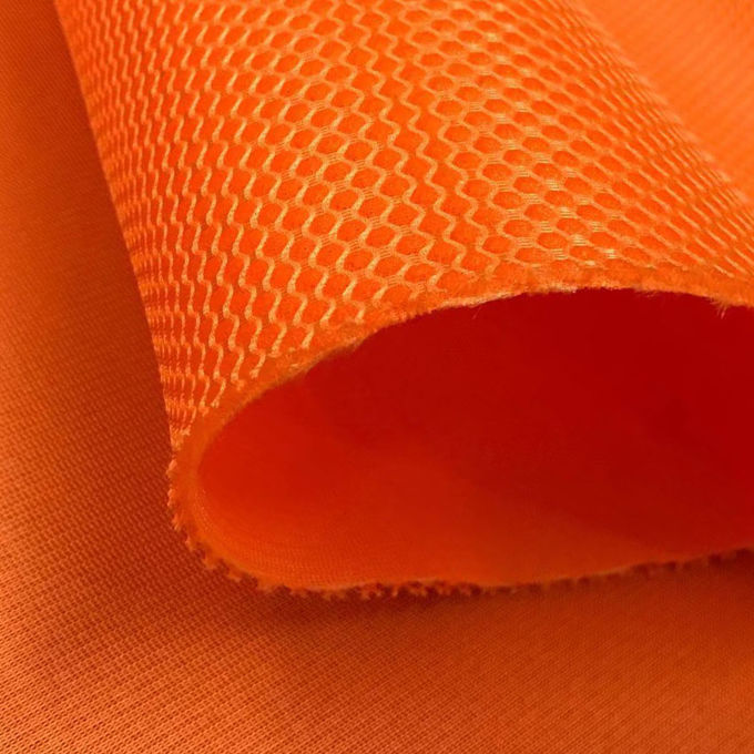 290gsm 3D Spacer Mesh Fabric Breathable Air Mesh 250 - 430GSM 2