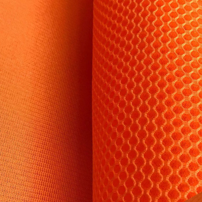 290gsm 3D Spacer Mesh Fabric Breathable Air Mesh 250 - 430GSM 0
