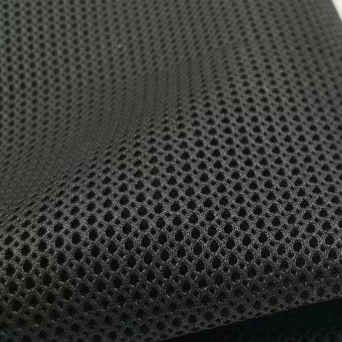 420gsm Airmesh Space Mesh Fabric Knitted Breathable Polyester Mesh Fabric For Shoes 2