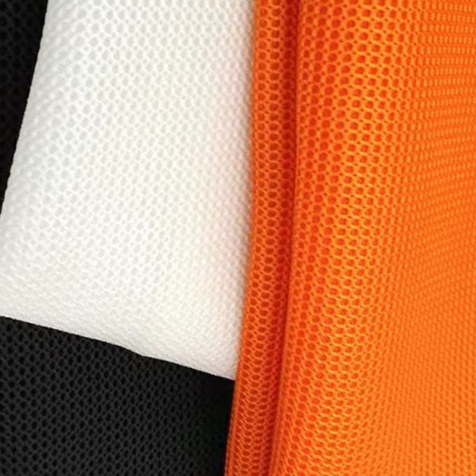 420gsm Airmesh Space Mesh Fabric Knitted Breathable Polyester Mesh Fabric For Shoes 1
