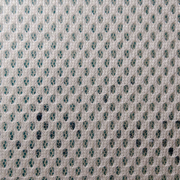 Breathable Knitted 3D Mesh Fabric 3D Space Mesh 100% Polyester 600GSM 3