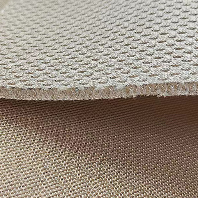 Breathable Knitted 3D Mesh Fabric 3D Space Mesh 100% Polyester 600GSM 2