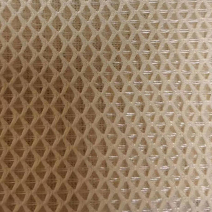 180 - 280GSM 3D Mesh Material Airmesh 100 Polyester Mesh Fabric High Breathability 0
